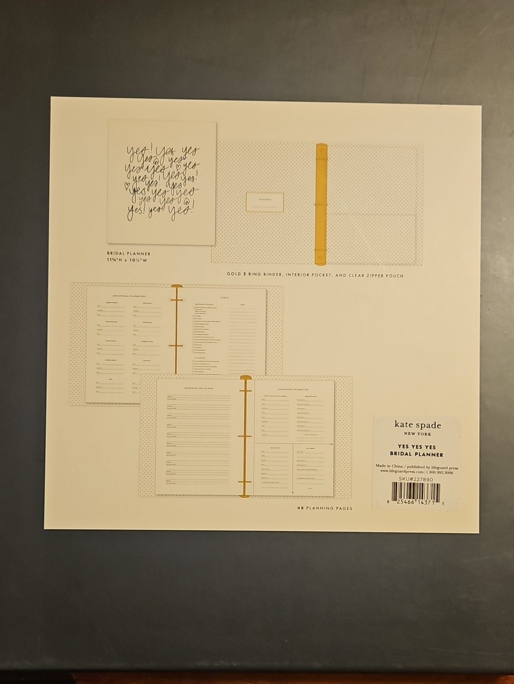 Kate Spade New York Bridal Planner - Picture 4 of 5